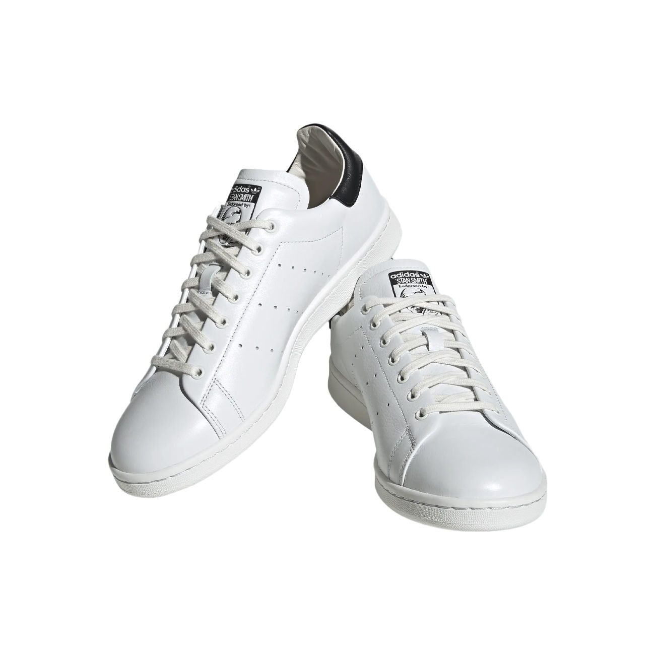 ADIDAS Sneakers Stan Smith Lux Unisex Bianco Nero HQ6785 CRYWHT/OWHITE/CBLACK 