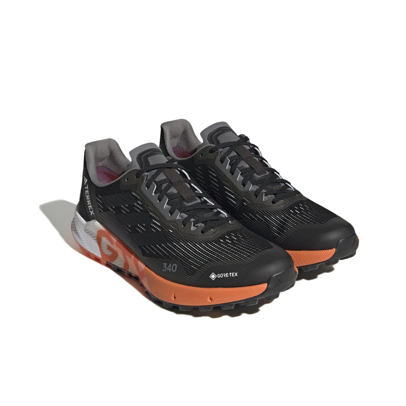 ADIDAS Sneakers Terrex Agravic Flow Gore Tex Unisex Black HR1110 CBLACK/CBLACK/IMPORA 