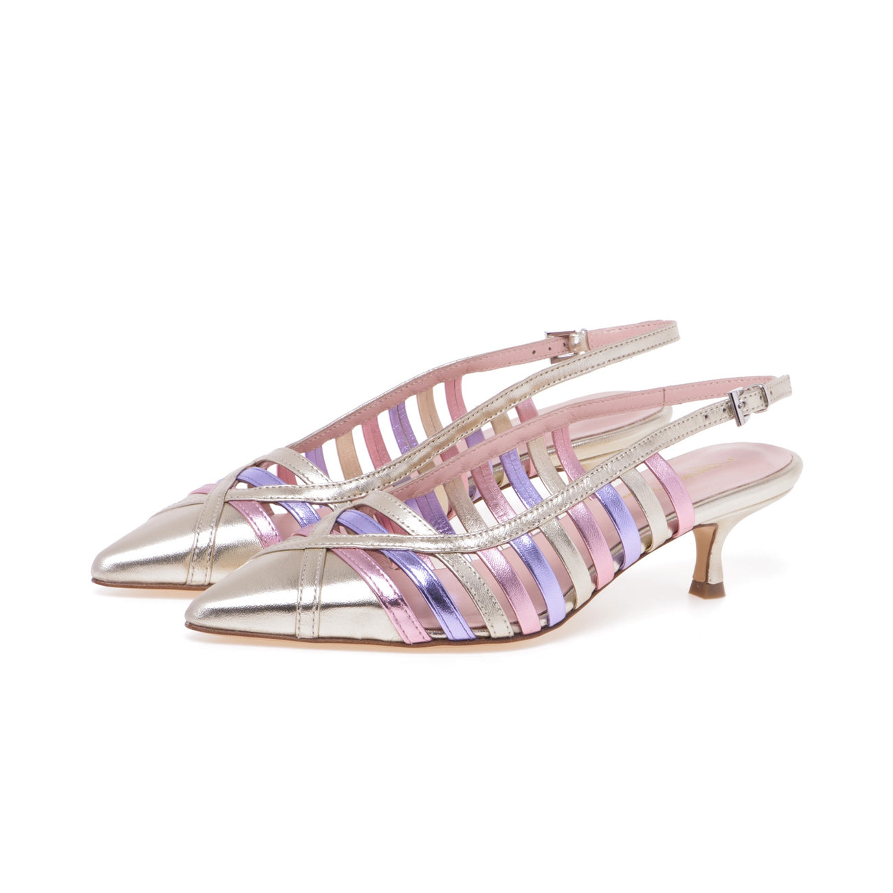 ANNA F.  1420 LAMINATO PLATINO/LAMINATO ROSA 