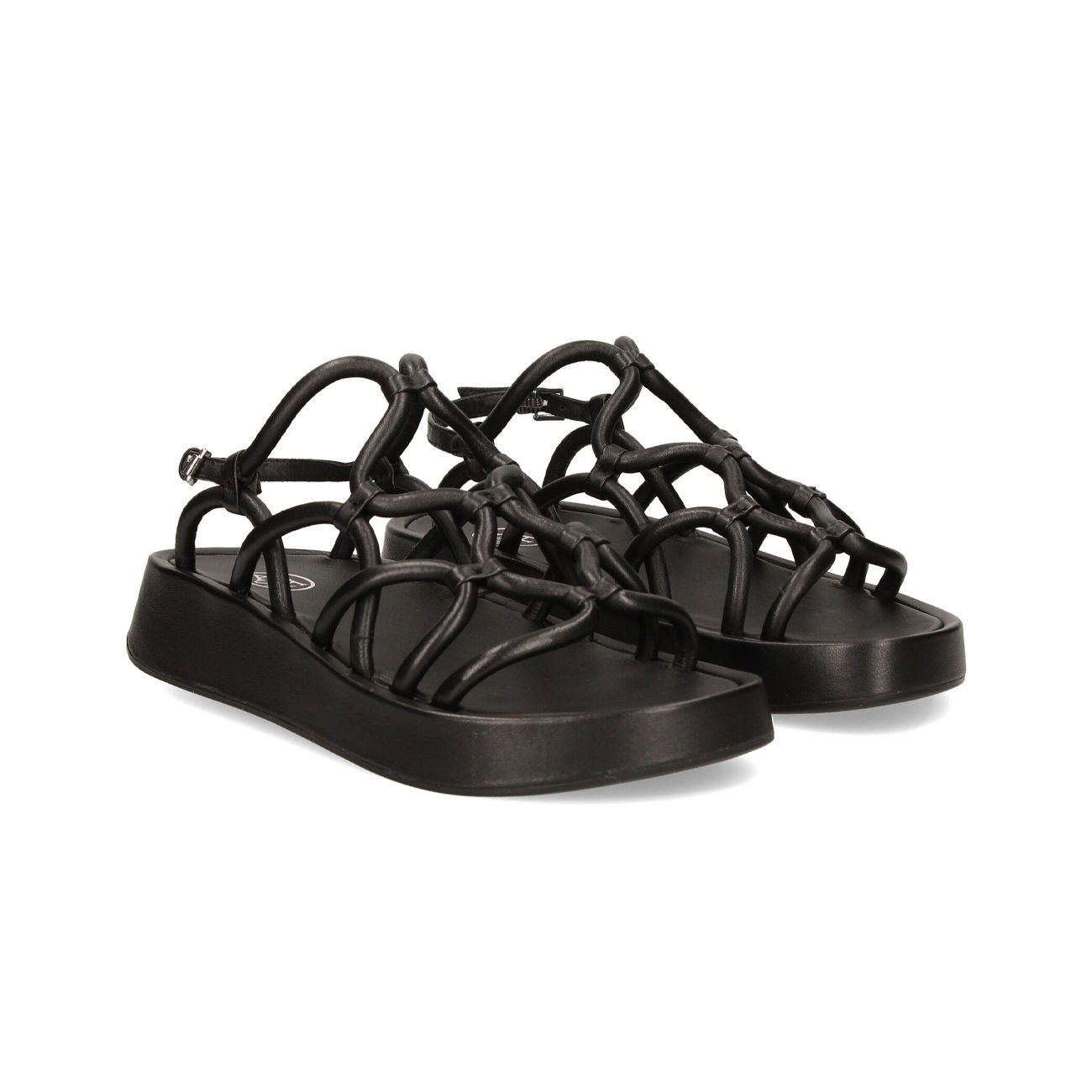ASH SANDALO D. NAPPA FOULARD ASH S23/VENUS01 BLACK 