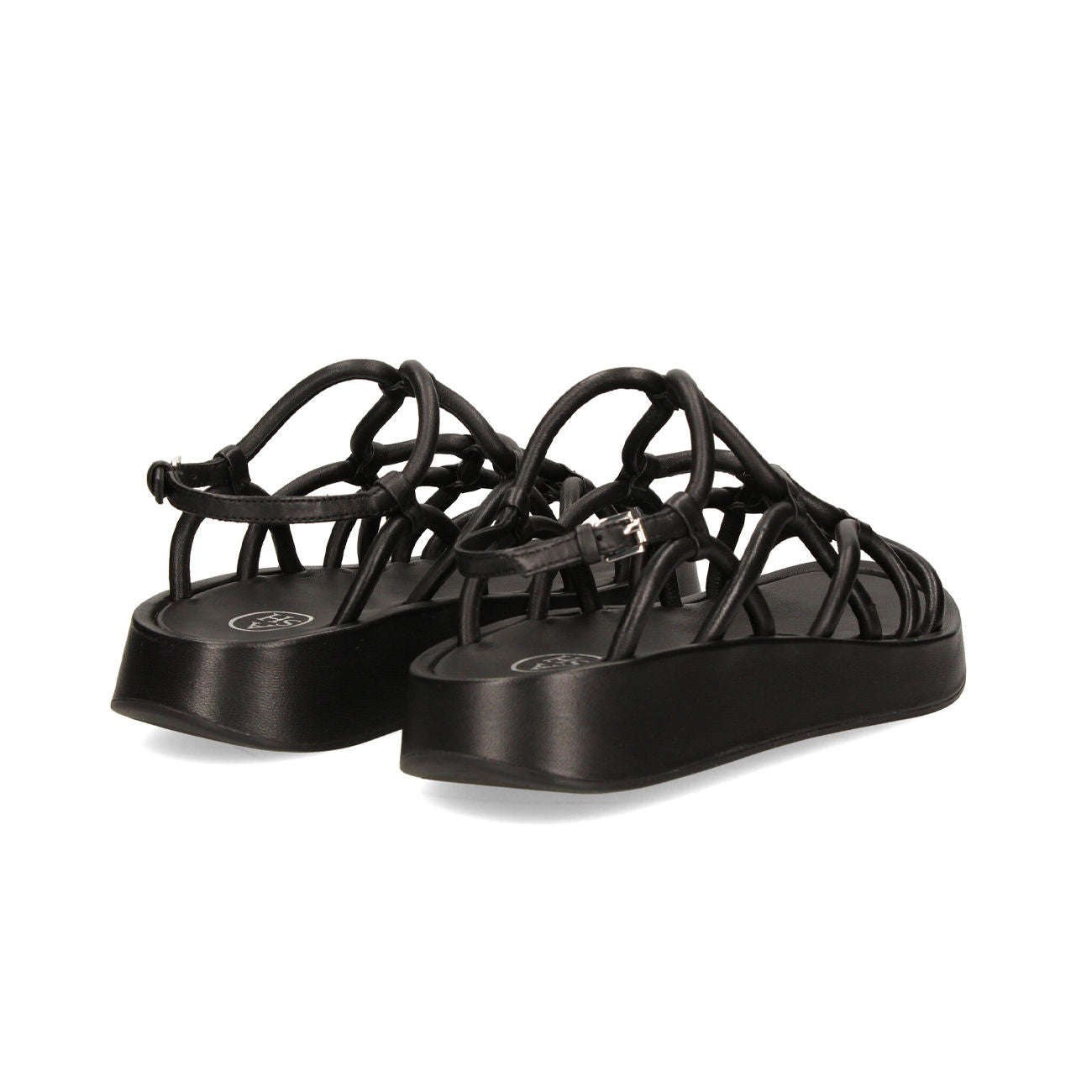 ASH SANDALO D. NAPPA FOULARD ASH S23/VENUS01 BLACK 