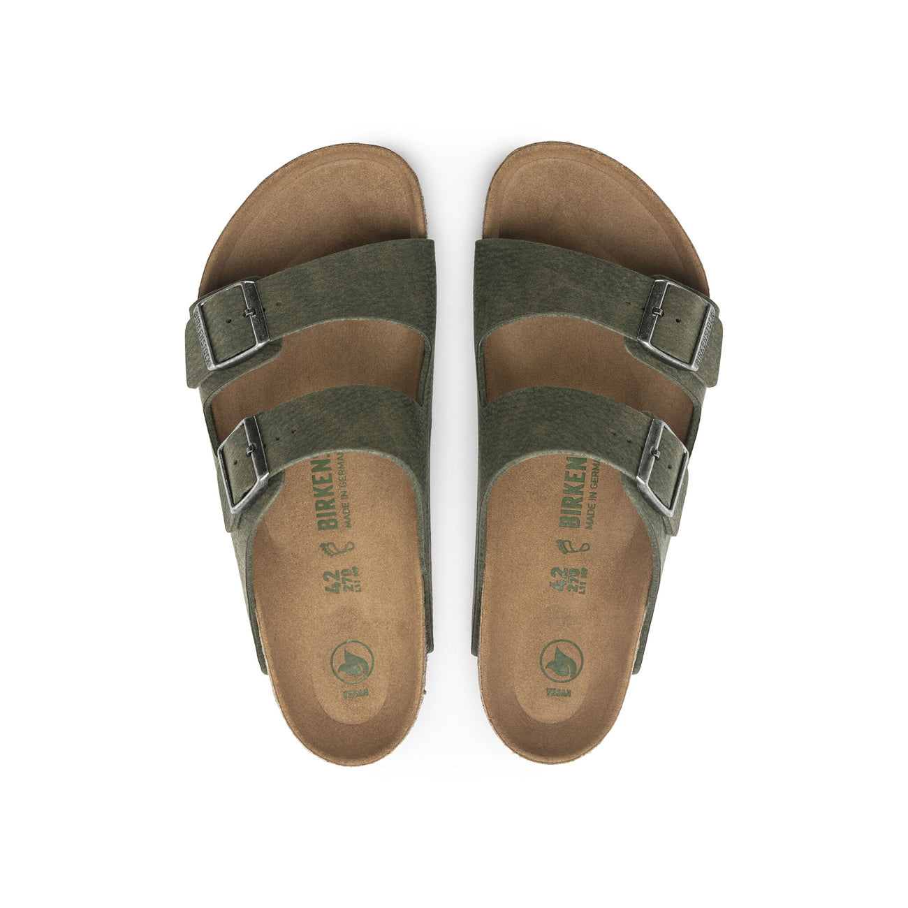 BIRKENSTOCK Sandali Arizona Thyme Veg Uomo Desert Dust 1024544 DESERT DUST 