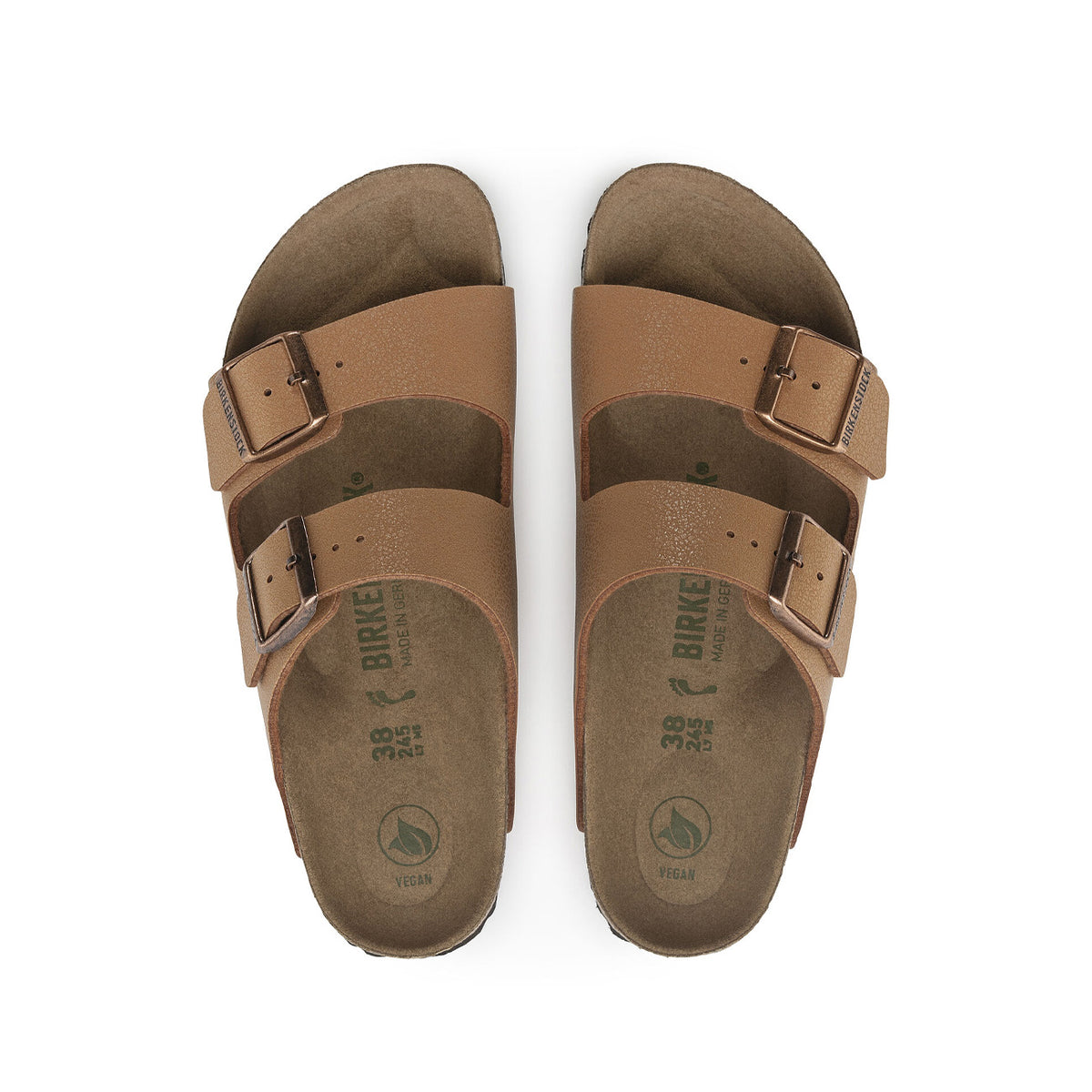 BIRKENSTOCK Sandali Arizona Vegan Uomo Pecan 1025046 PECAN 