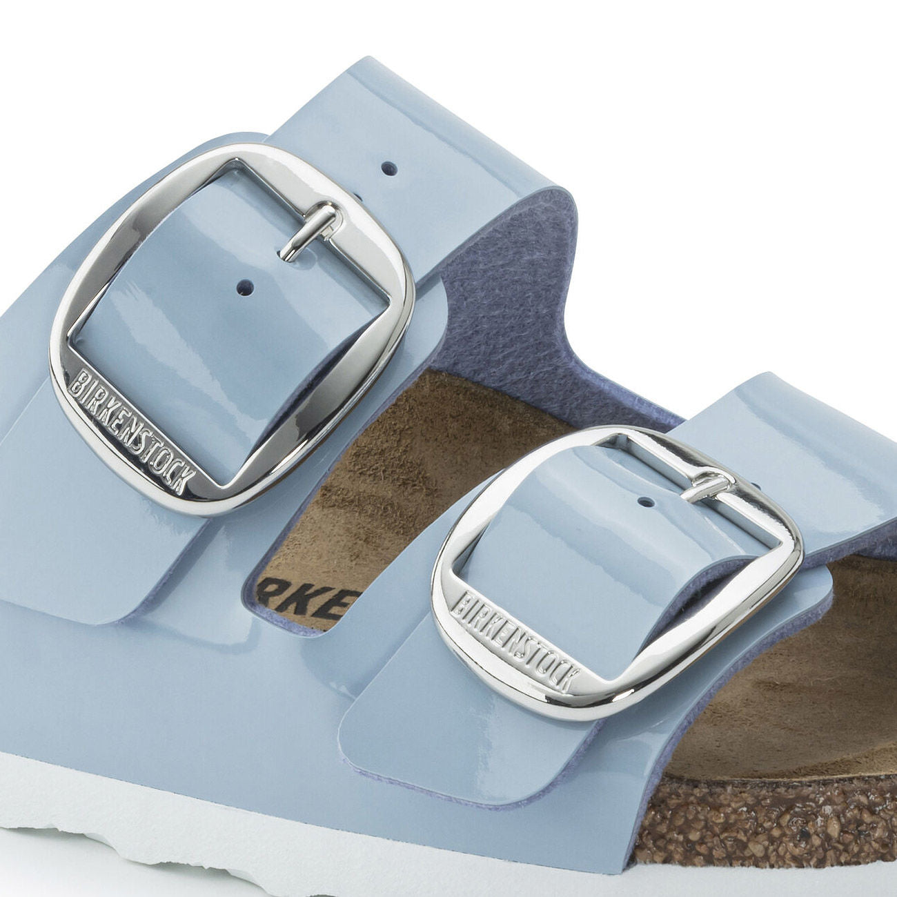 BIRKENSTOCK Sandali Arizona Grande Fibbia 1025798 PATENT DOVEBLUE 
