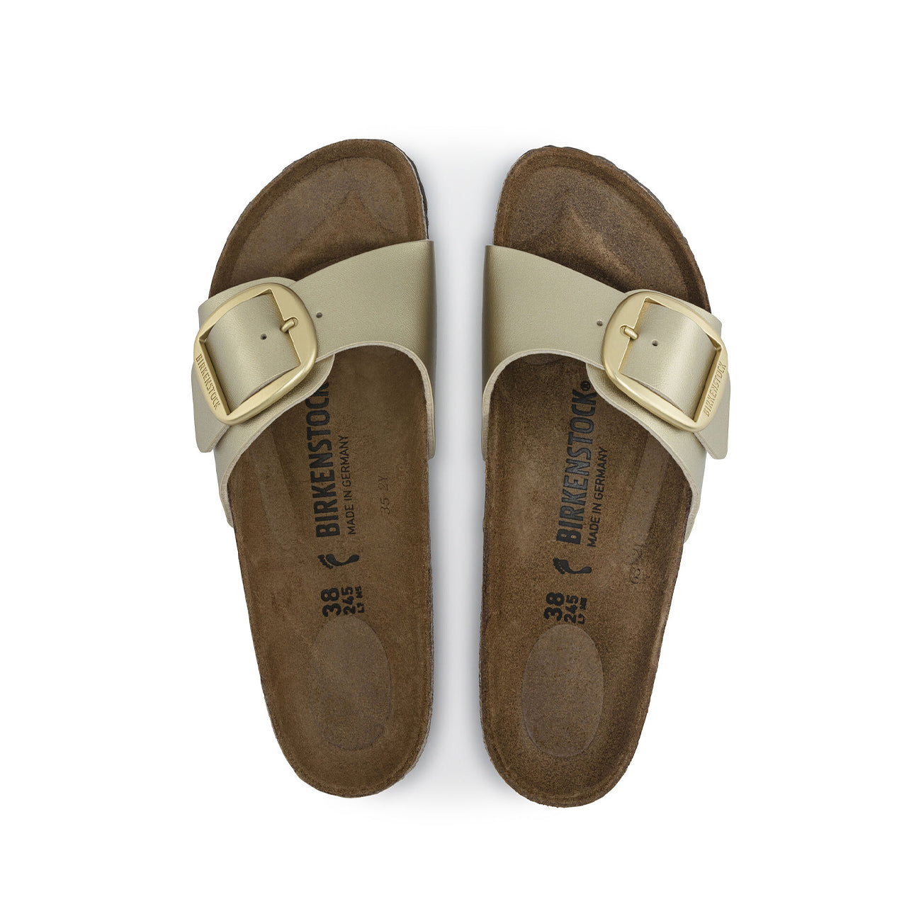 BIRKENSTOCK Sandalo Madrid Grande Fibbia 1025799 METALLIC GOLD 