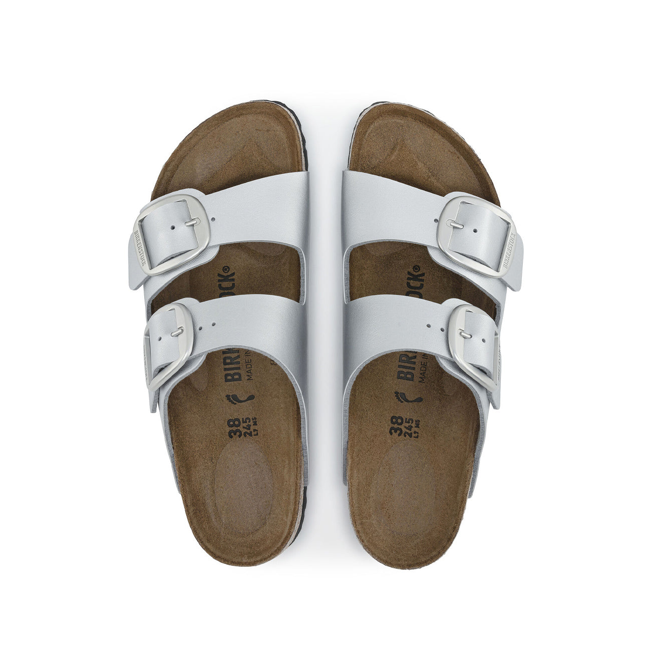 BIRKENSTOCK Sandali Arizona Grande Fibbia 1025831 METALLIC SILVER 