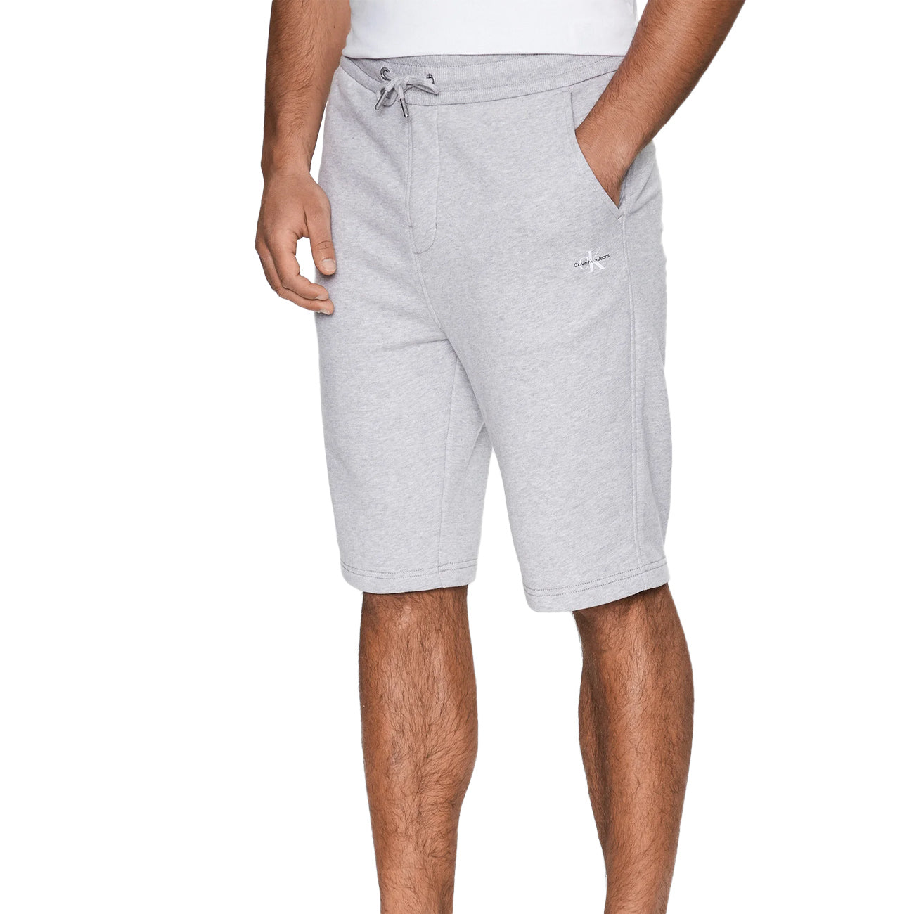 CALVIN KLEIN JEANS Pantaloncini Micro Monologo J30J322915 PN6/OVERCAST GREY 