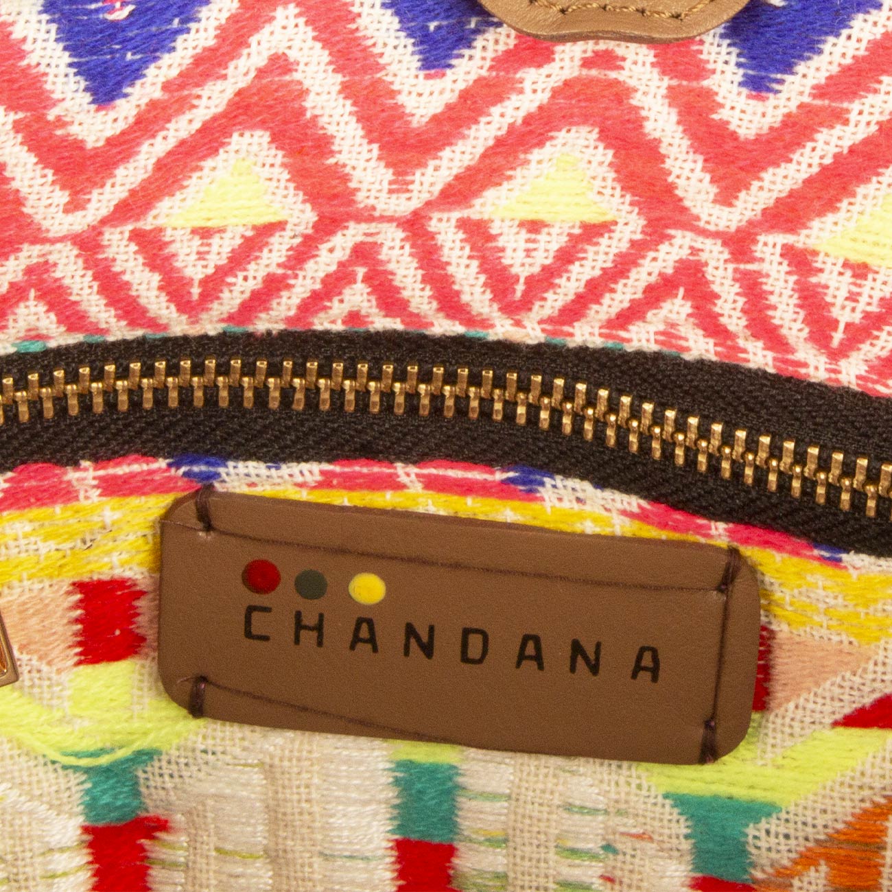 CHANDANA Borsa Tote Moorea Mid Multticolor Fuxia Fluo MOOREA MID MULTIC/FUXIAFLUO 