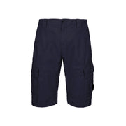 C.P. COMPANY BERMUDA U. OTTOMAN CARGO SHORTS CP 14CMBE116A006406G 888/TOTAL ECLIPSE/BLU NAVY 