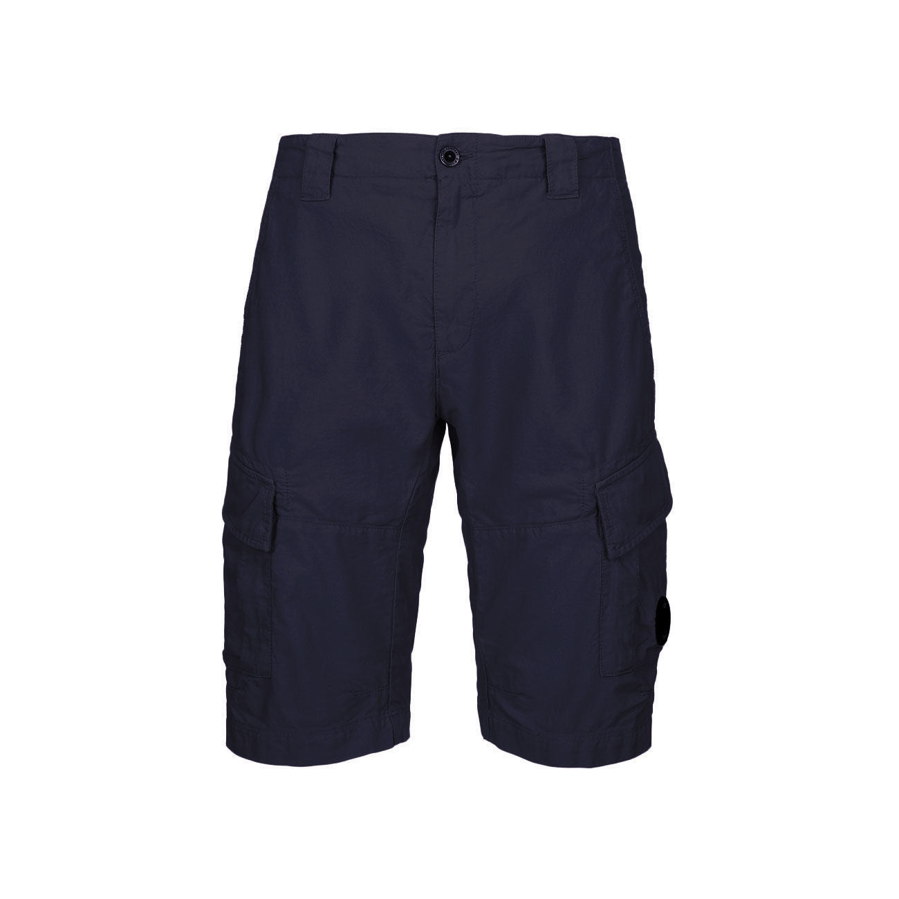 C.P. COMPANY BERMUDA U. OTTOMAN CARGO SHORTS CP 14CMBE116A006406G 888/TOTAL ECLIPSE/BLU NAVY 