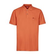 C.P. COMPANY POLO U. STRETCH PIQUET POLO SHIRT CP 14CMPL094A005263W 439/HARVEST PUMPKIN/ARANCIO 