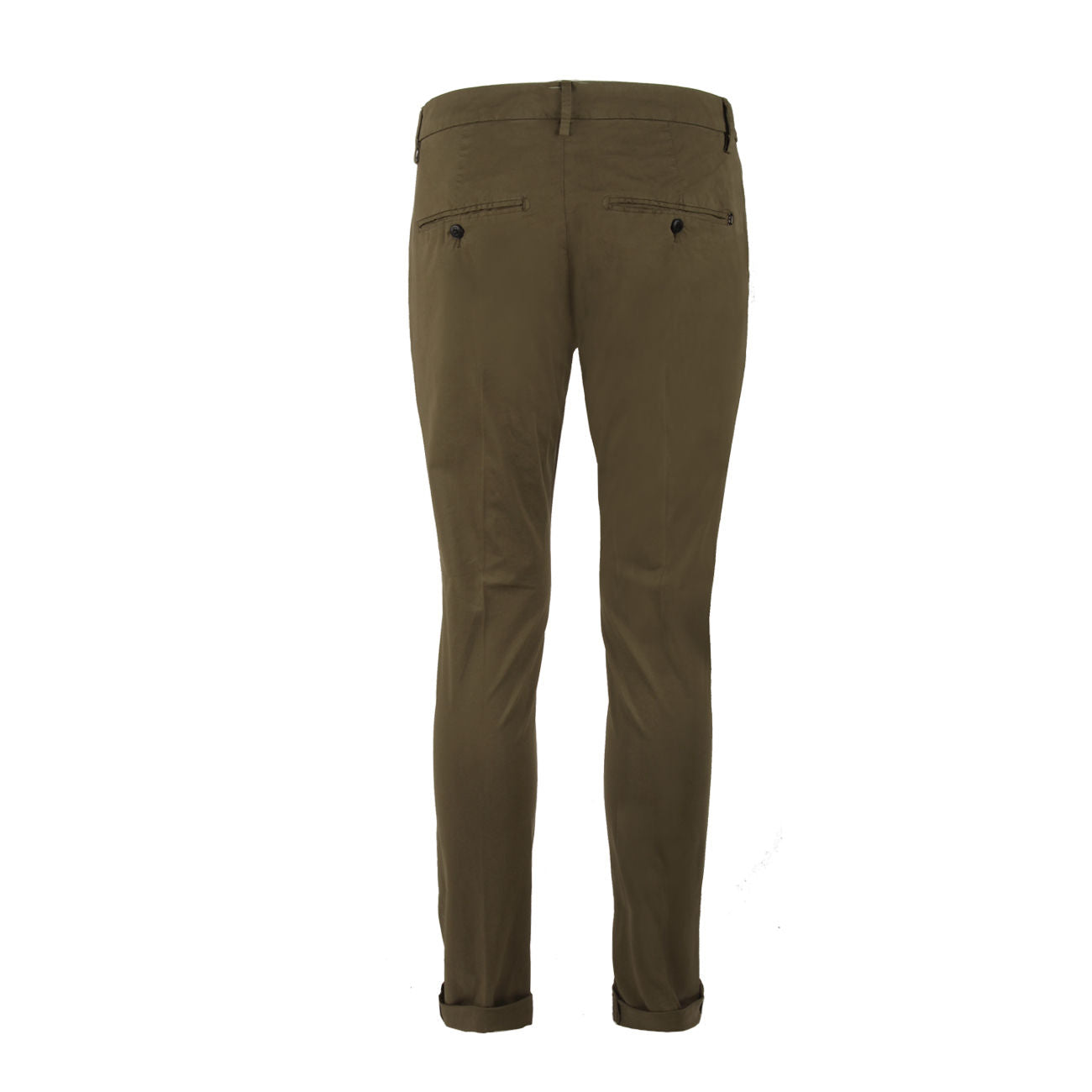 DONDUP Pantalone Gaubert Chino UP235GSE046UPTD 656 VERDE SCURO 