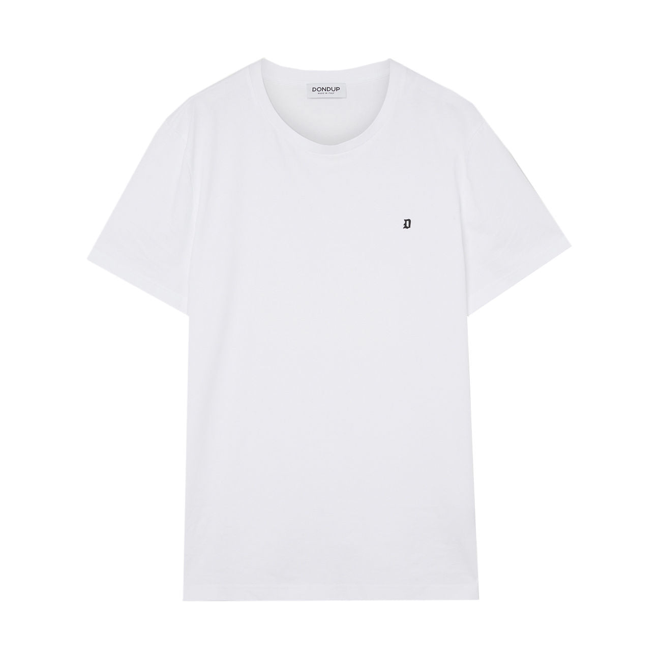 DONDUP T-Shirt In Cotone US198 JF0271U ZL4 000 BIANCO 