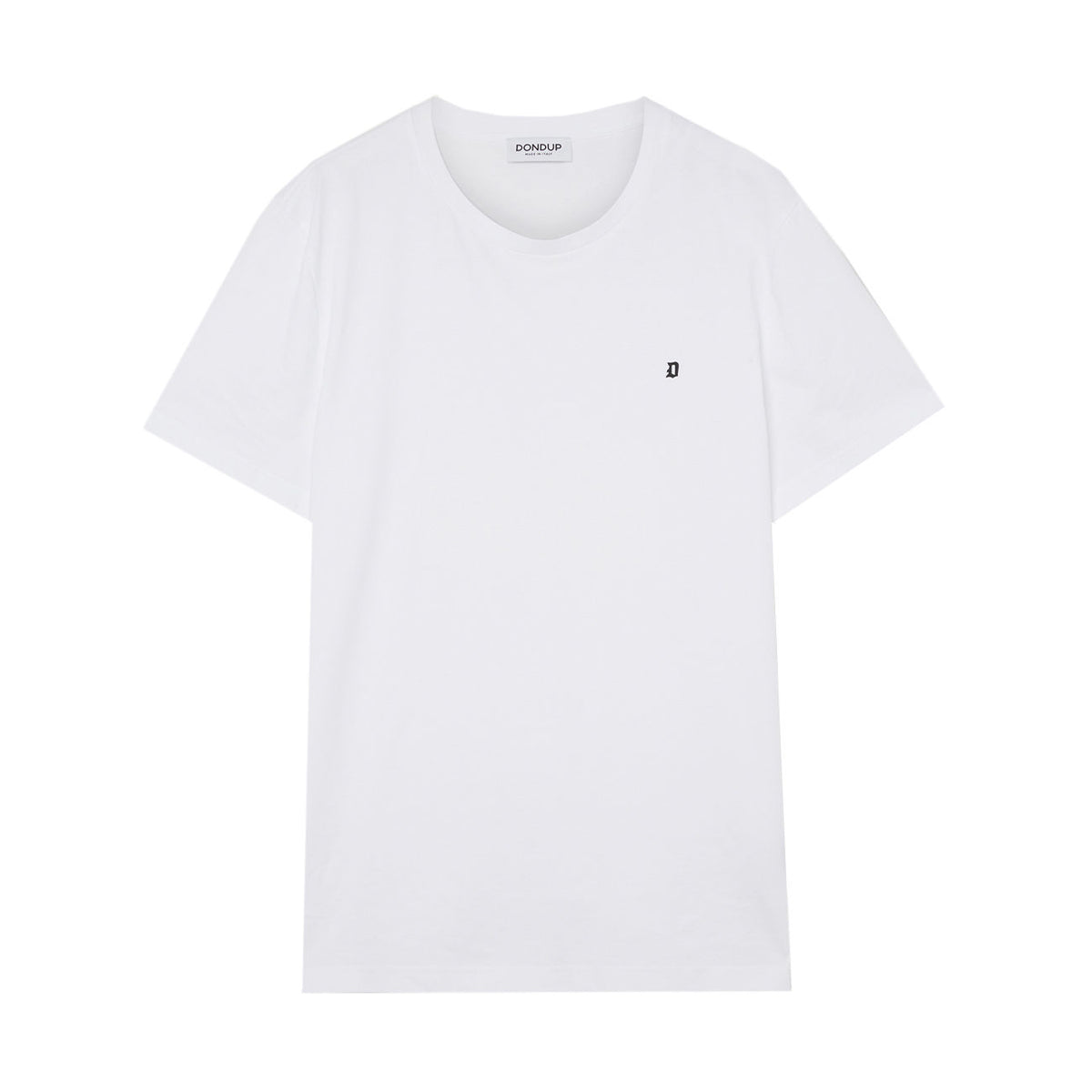 DONDUP T-Shirt In Cotone US198 JF0271U ZL4 000 BIANCO 