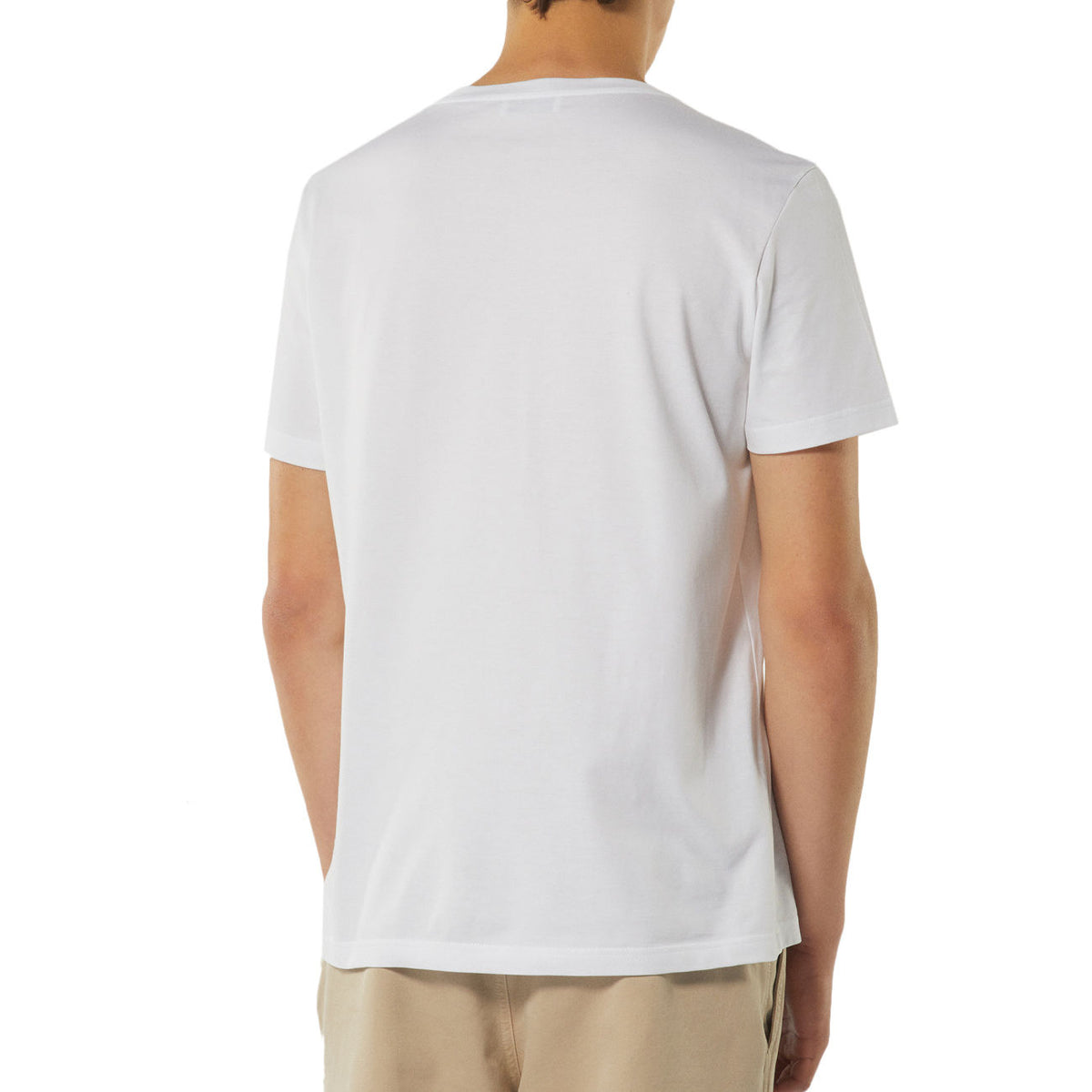 DONDUP T-Shirt In Cotone US198 JF0271U ZL4 000 BIANCO 