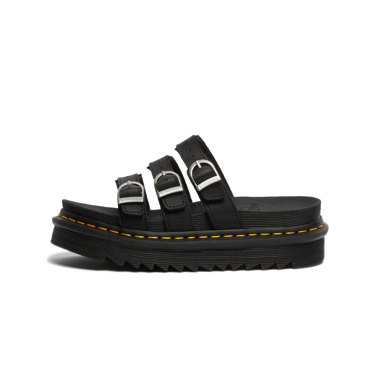 DR.MARTENS Sandali Blaire Slide Unisex Black Hydro 25456001 BLACK HYDRO 