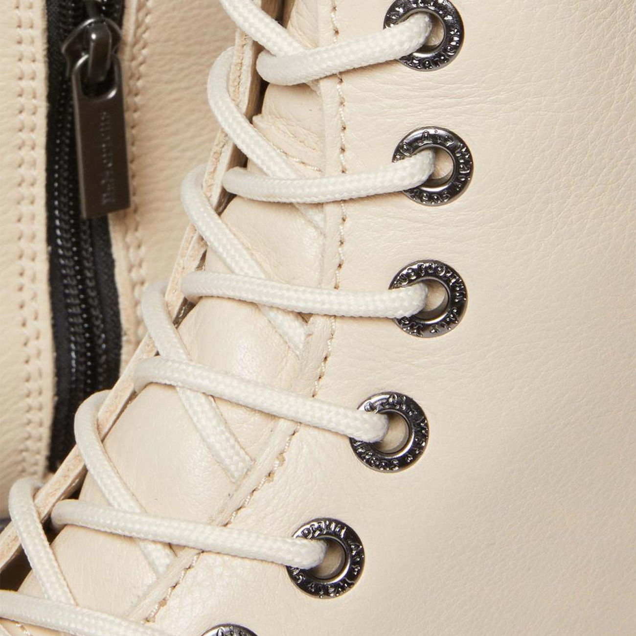 DR.MARTENS Anfibio Jadon Iii Donna Parchment Beige Pisa 26378292 PARCHMENT BEIGE PISA 