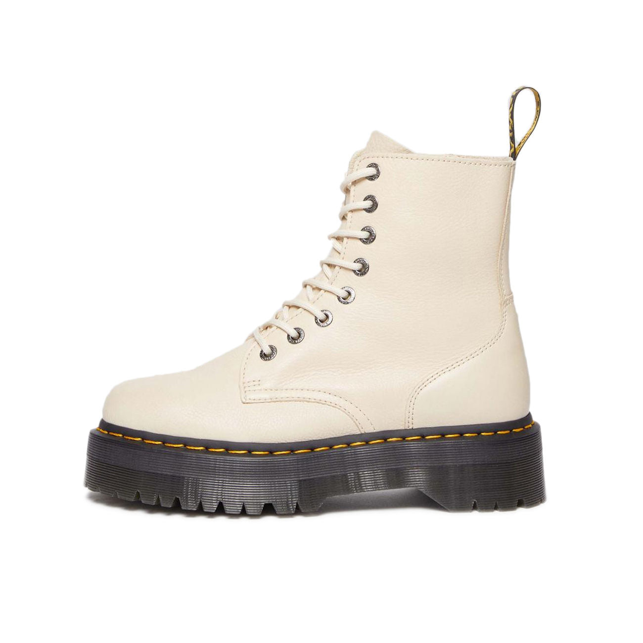 DR.MARTENS Anfibio Jadon Iii Donna Parchment Beige Pisa 26378292 PARCHMENT BEIGE PISA 