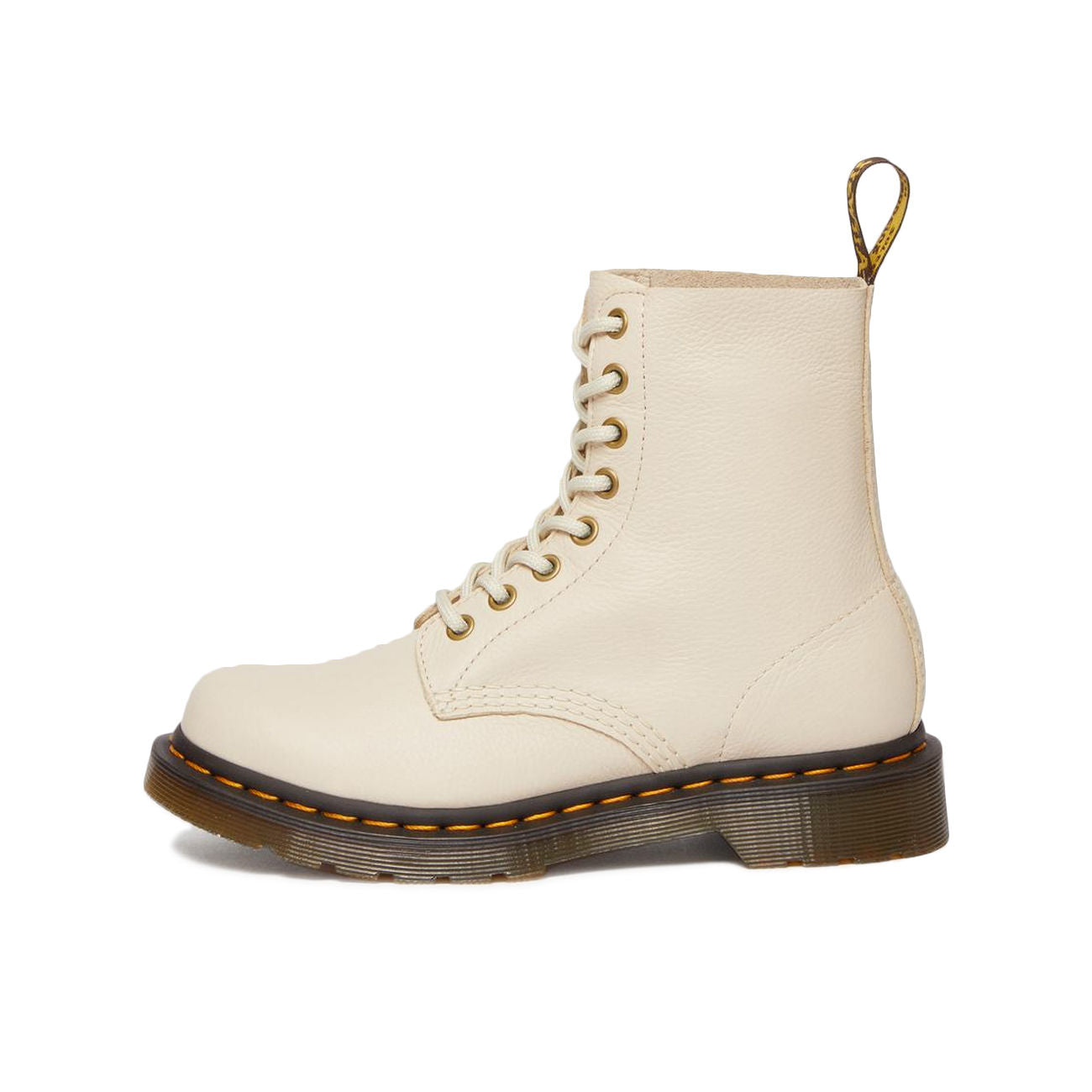 DR.MARTENS Anfibio 1460 Pascal Virginia Unisex Parchment Beige Virginia 26802292 PARCHMENT BEIGE VIRGINIA 