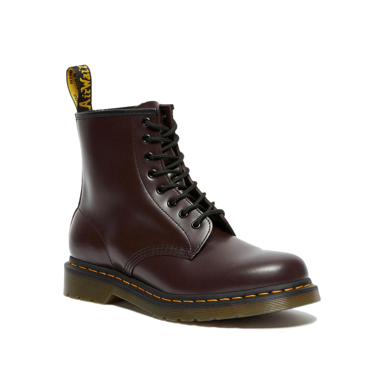 DR.MARTENS Anfibio 1460 Donna Burgundy Smooth 27277626 BURGUNDY SMOOTH 