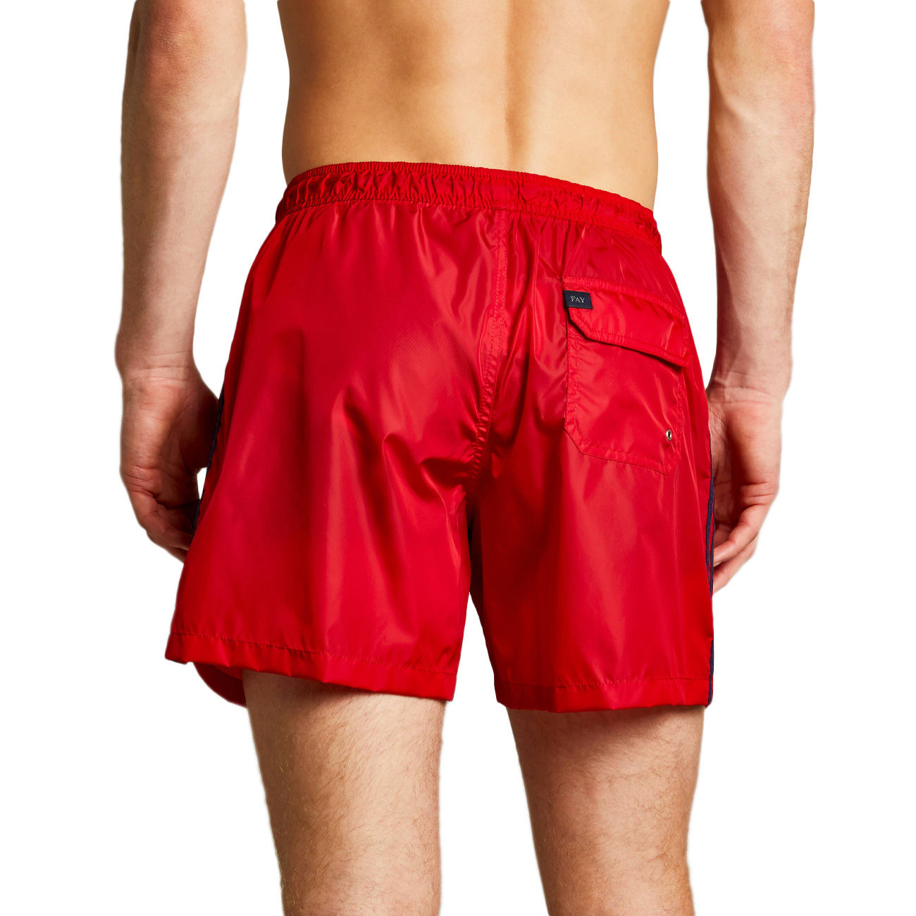 FAY Costume Bande Laterali Uomo Rubino Scuro N1MD1462620PFWR406 RUBINO SCURO 
