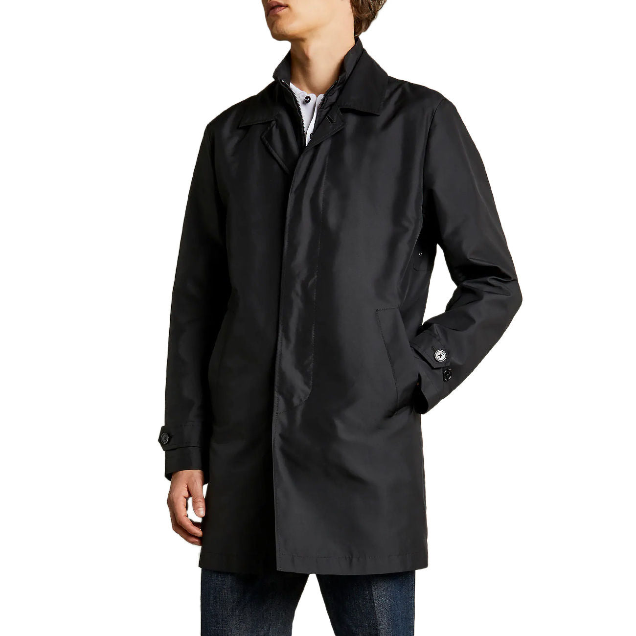 FAY Impermeabile Easy Morning Uomo Nero NAM62460030AXXB999 NERO 