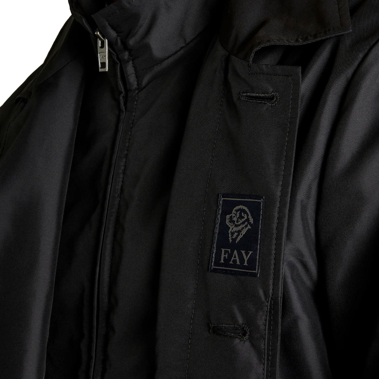 FAY Impermeabile Easy Morning Uomo Nero NAM62460030AXXB999 NERO 