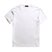 FAY T-Shirt Ricamo Su Petto Uomo Bianco NPMB3461300UCXB001 BIANCO 
