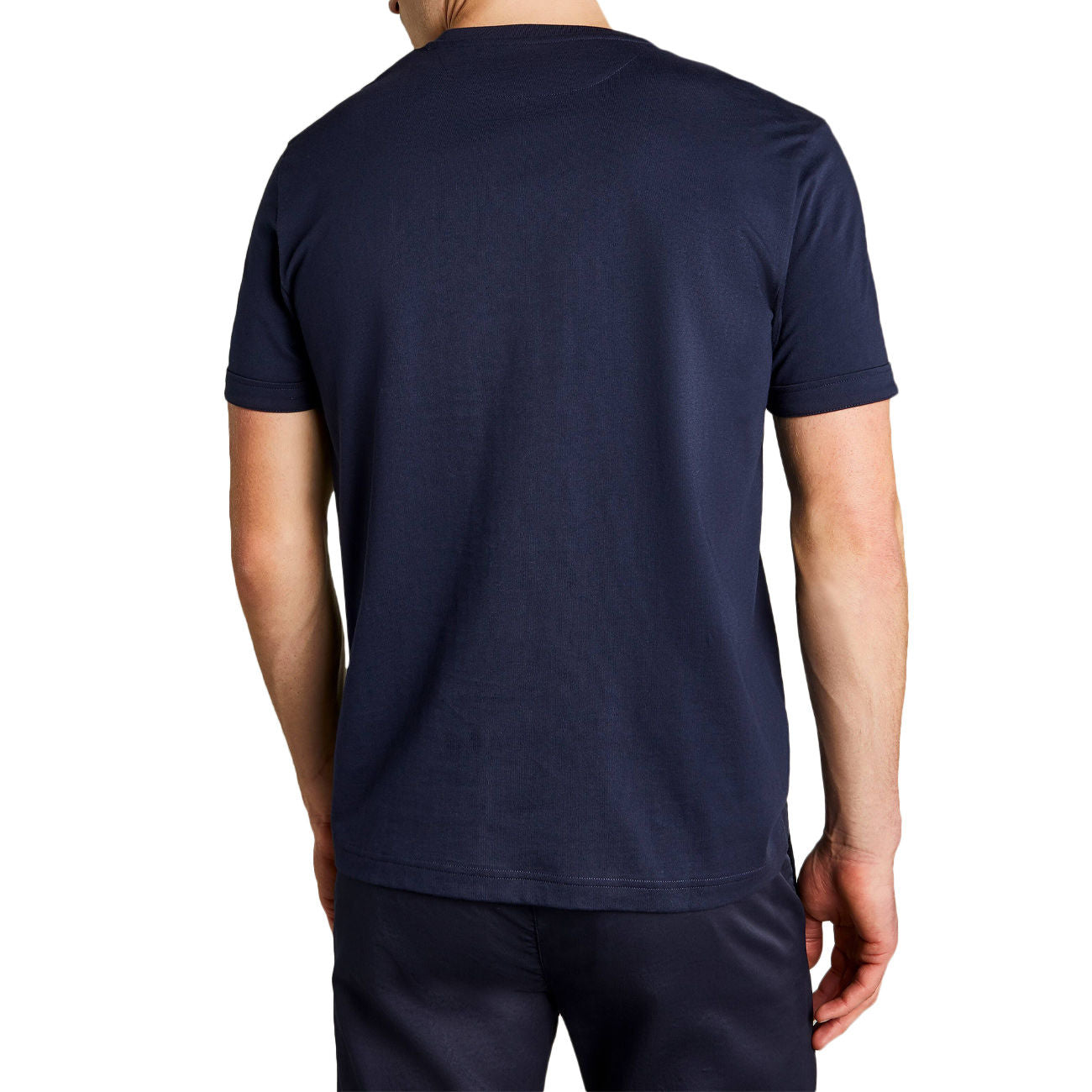 FAY T-Shirt Travel Uomo Blu Rosso NPMB3461330UCXU806 BLU/ROSSO 