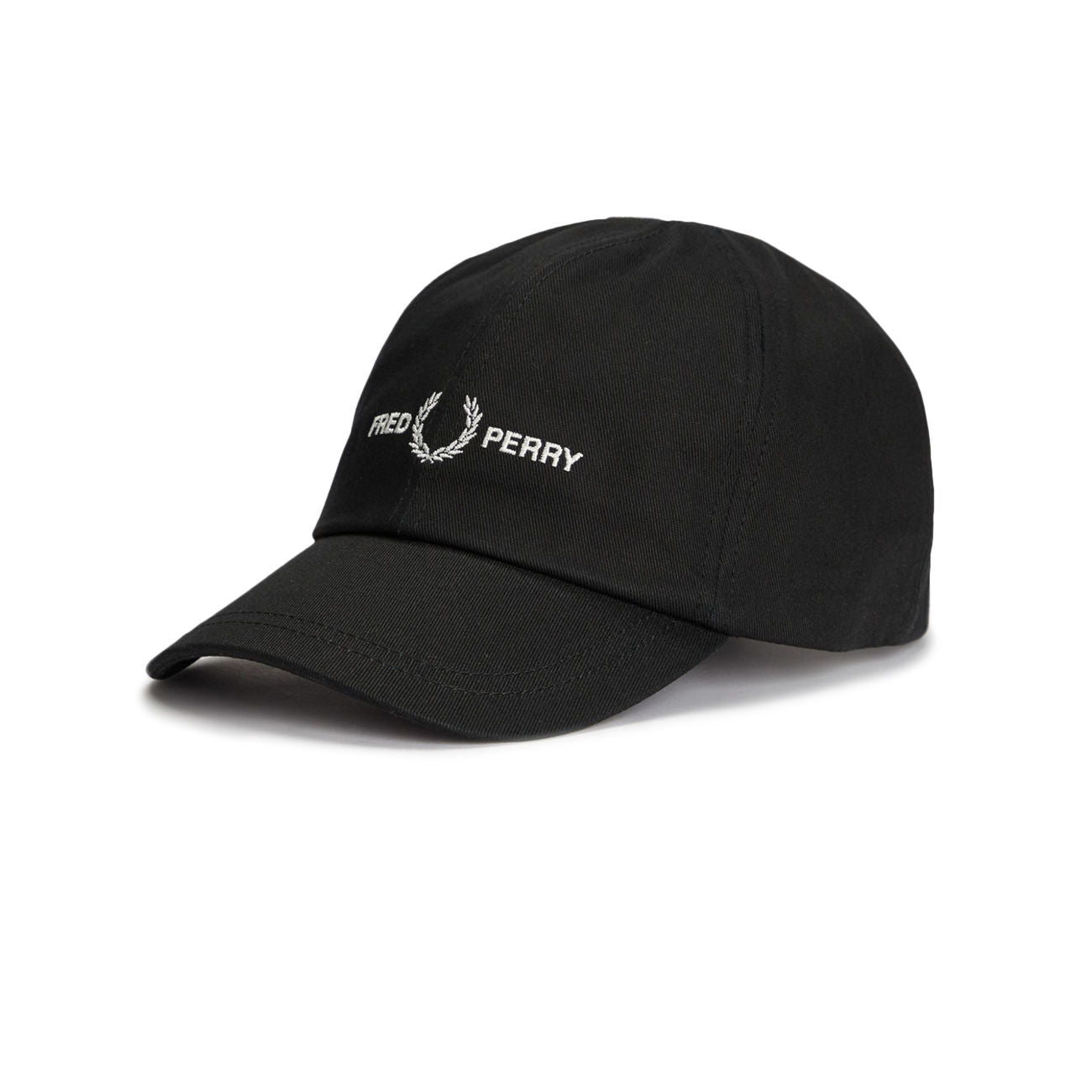FRED PERRY Cappellino Graphic Branded Twill Uomo Black HW4630 464/BLACK 
