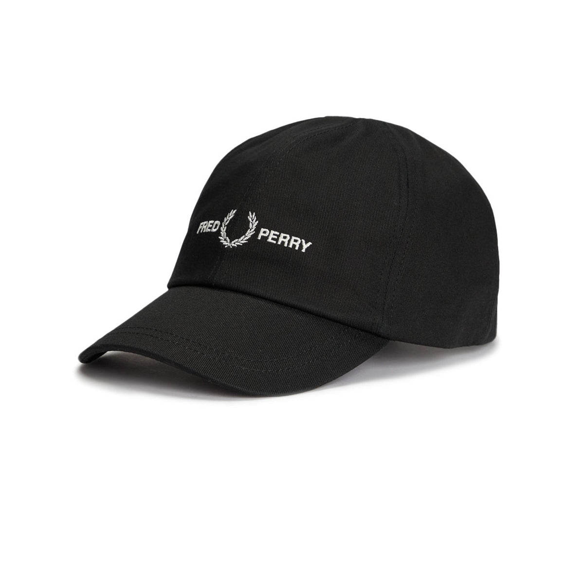 FRED PERRY Cappellino Graphic Branded Twill Uomo Black HW4630 464/BLACK 