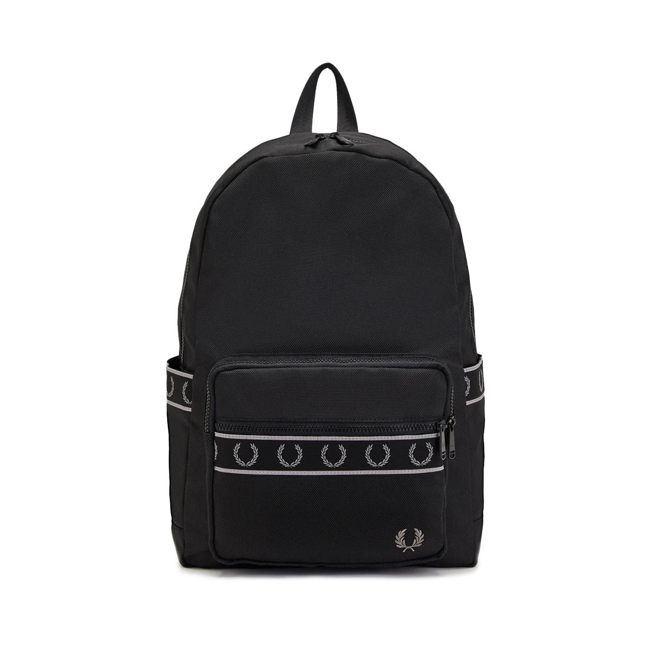 FRED PERRY Zaino Contrast Tape Uomo Nero L5255 102/BLACK 