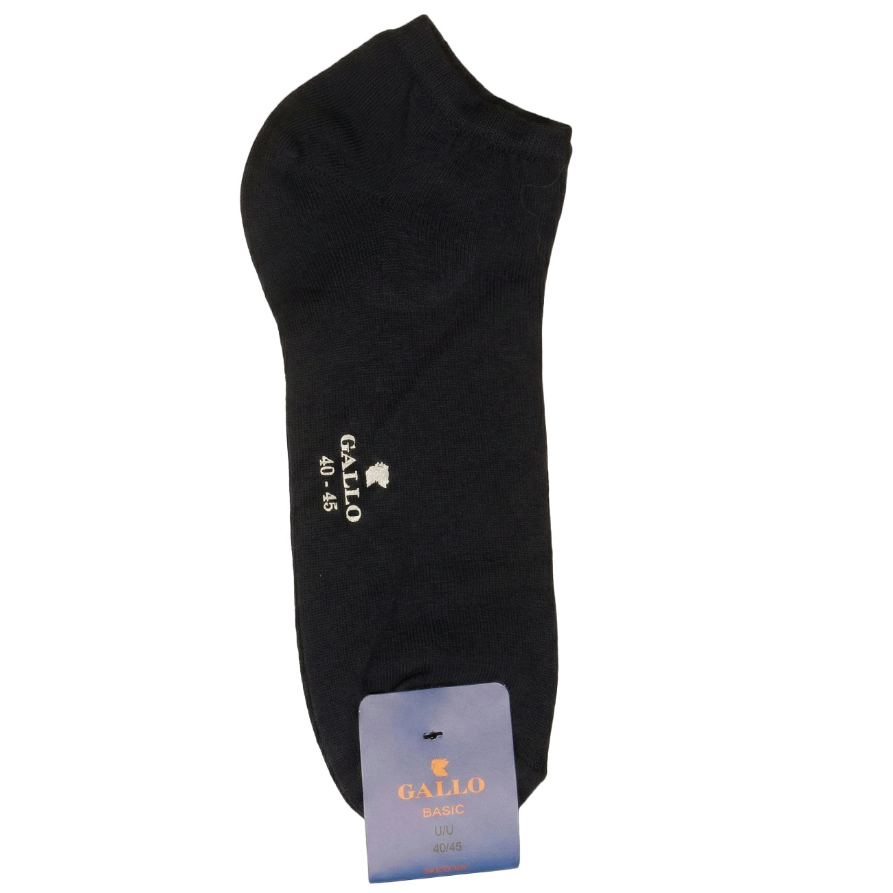 GALLO Calze Corte Cotone Leggero AP501349/6035KR 11648/NERO 
