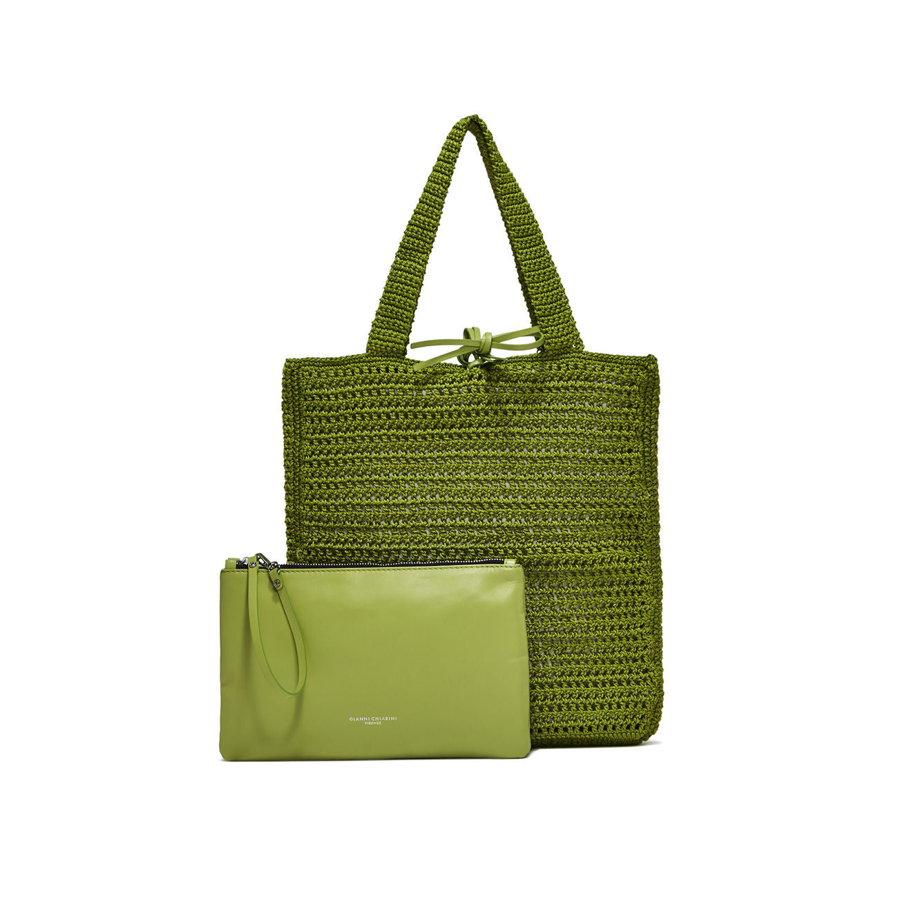 GIANNI CHIARINI Borsa Victoria Donna Wasabi Green BS10230SMCRH/PL 12886 WASABI GREEN 