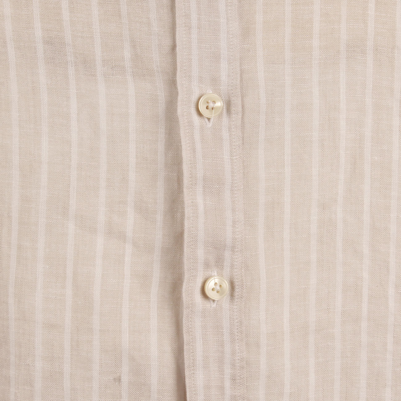 GUGLIELMINOTTI Camicia Rigata Uomo Beige Bianco BCWCUU RS1/BEIGE/B.CO 