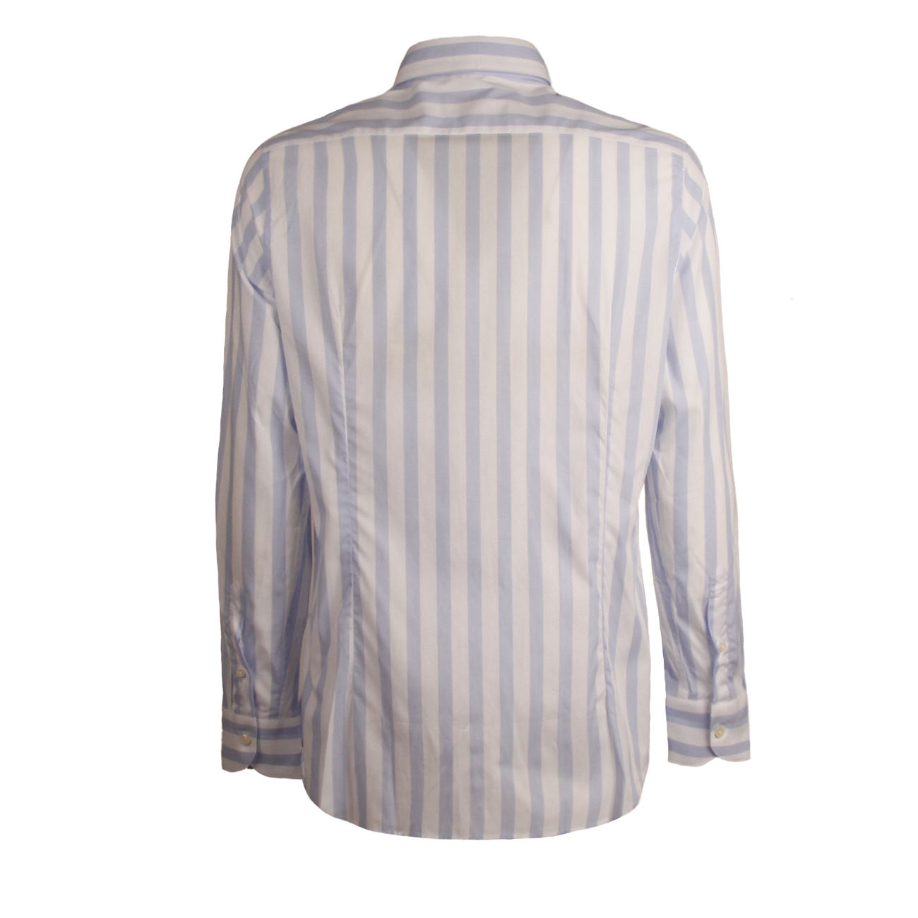 GUGLIELMINOTTI Camicia Rigata Uomo Bianco Azzurro QJ4FUR RB4/B.CO/AZZURRO 
