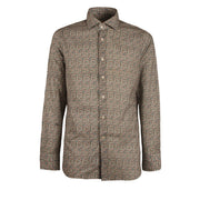 GUGLIELMINOTTI Camicia Fantasia Uomo Bianco Rosa Azzurro QJ9FUR FD1/B.CO/ROSA/AZZ. 