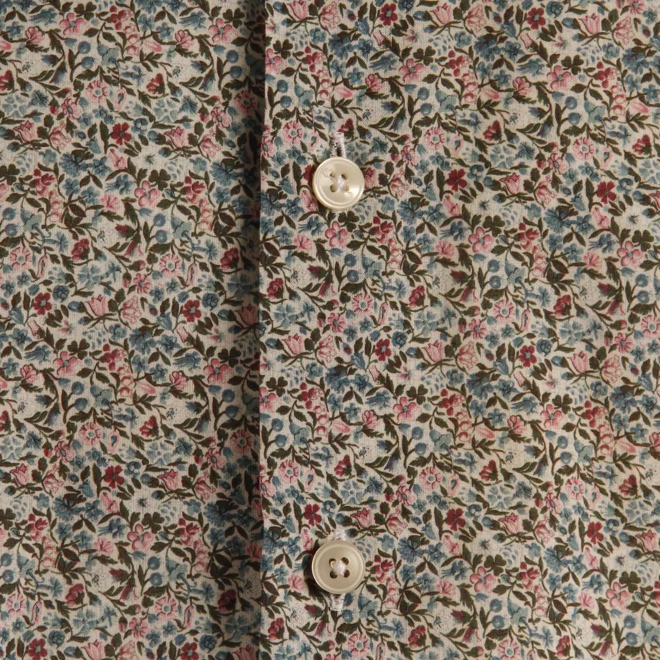 GUGLIELMINOTTI Camicia Fantasia Uomo Bianco Rosa Azzurro QJ9FUR FD1/B.CO/ROSA/AZZ. 