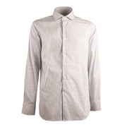 GUGLIELMINOTTI Camicia Rigata Collo Francese Uomo Bianco Blu UB5FUR RC1/B.CO/BLU 