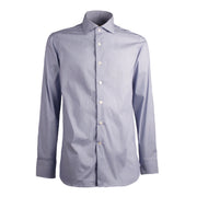 GUGLIELMINOTTI Camicia Rigata Collo Francese Uomo Blu UB5FUR RE1/B.CO/BLU 