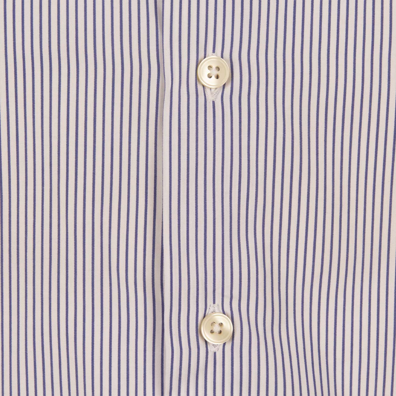GUGLIELMINOTTI Camicia Rigata Collo Francese Uomo Bianco Blu UBEFIR RC4/B.CO/BLU 