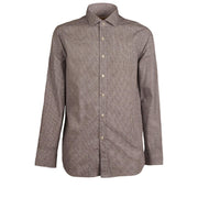 GUGLIELMINOTTI Camicia Fantasia Uomo Bianco Blu Rosso US3CUU FE5/B.CO/CLU/ROSSO 