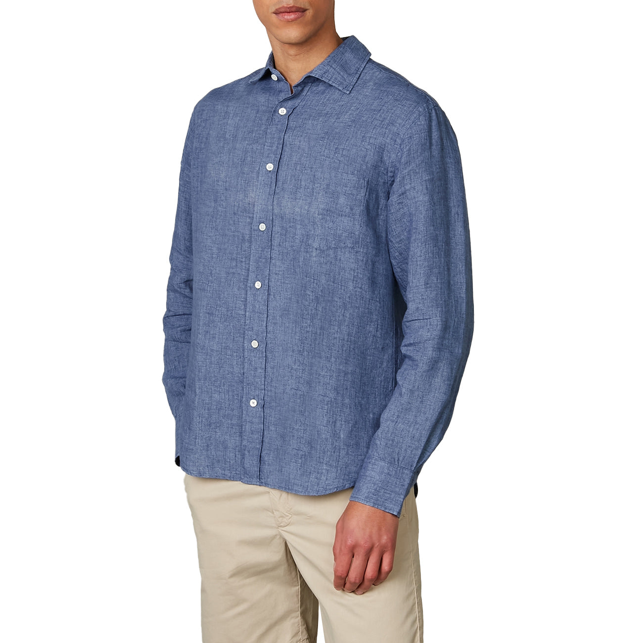 HARTFORD Camicia Paul Uomo Denim AZ11014 07/DENIM 