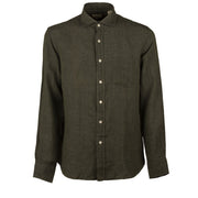HARTFORD Camicia Paul Uomo Verde Carbone AZ11014 12/CARBONE/VERDE 