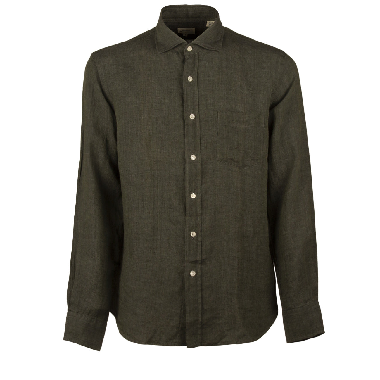 HARTFORD Camicia Paul Uomo Verde Carbone AZ11014 12/CARBONE/VERDE 
