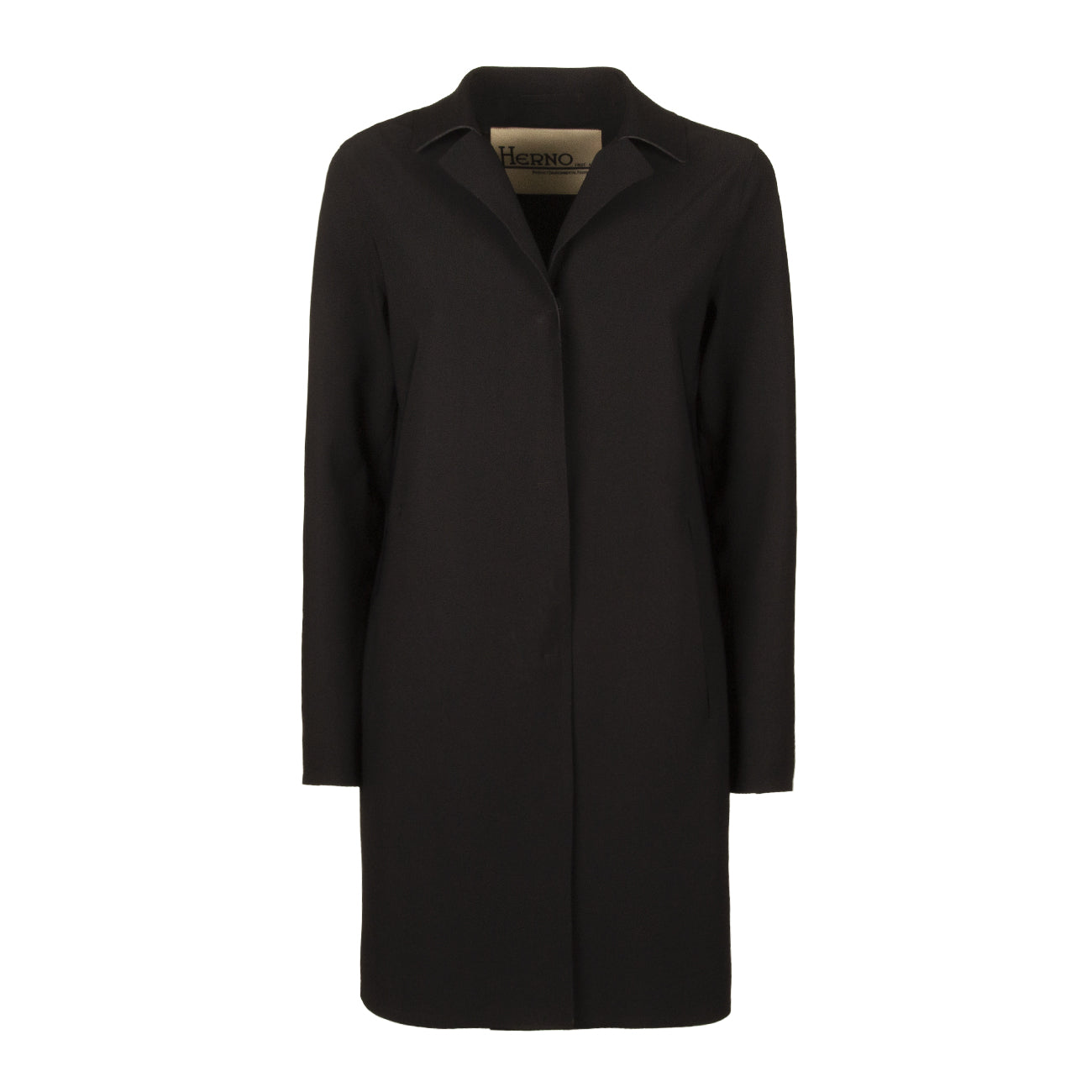 HERNO Cappotto First Act Donna Nero CA0292D13455S 9300/NERO 