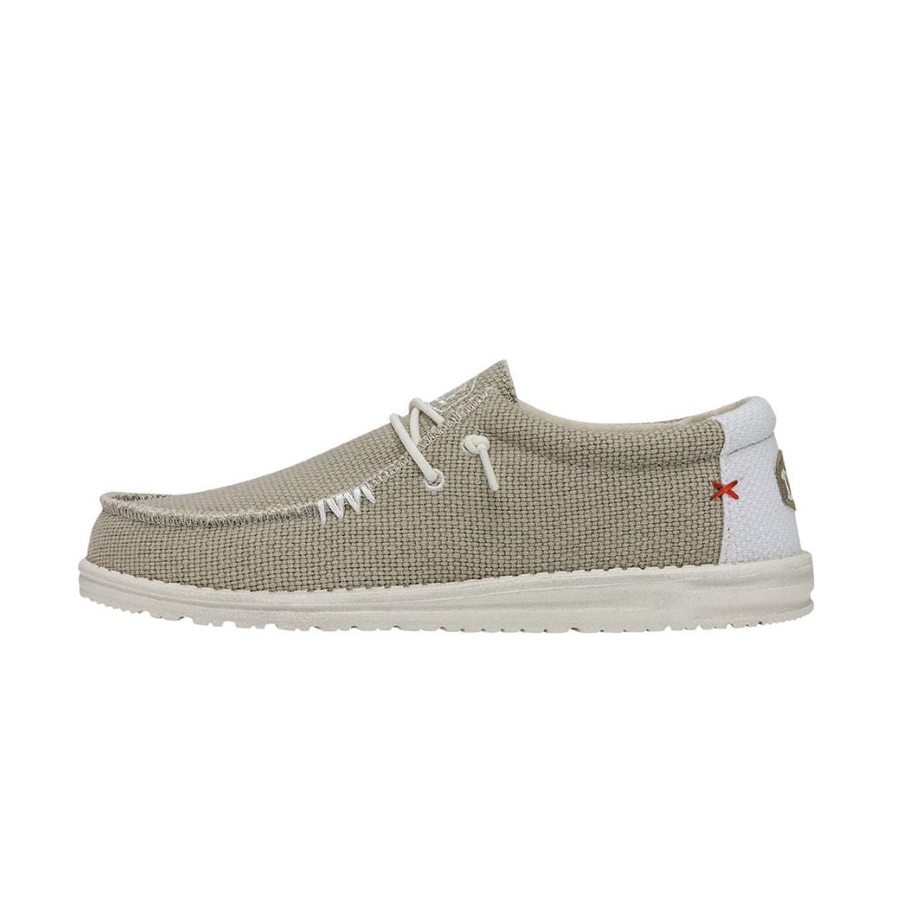 HEY DUDE MOCASSINO U. WALLY BRAIDEN HEYDUDE HD.40003 1LB/OFF WHITE 