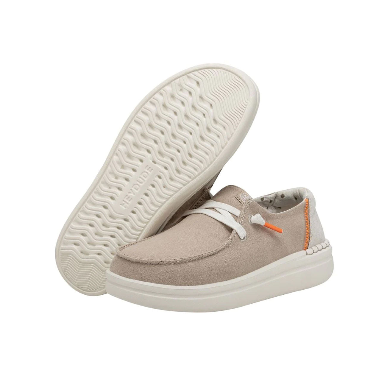 HEY DUDE MOCASSINO D. WENDY RISE W HEYDUDE HD.40074 2YU/CHAMBRAY SANDSHELL 