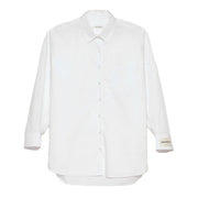 HINNOMINATE Camicia In Cotone Over Donna Bianco HNW780 BIANCO 