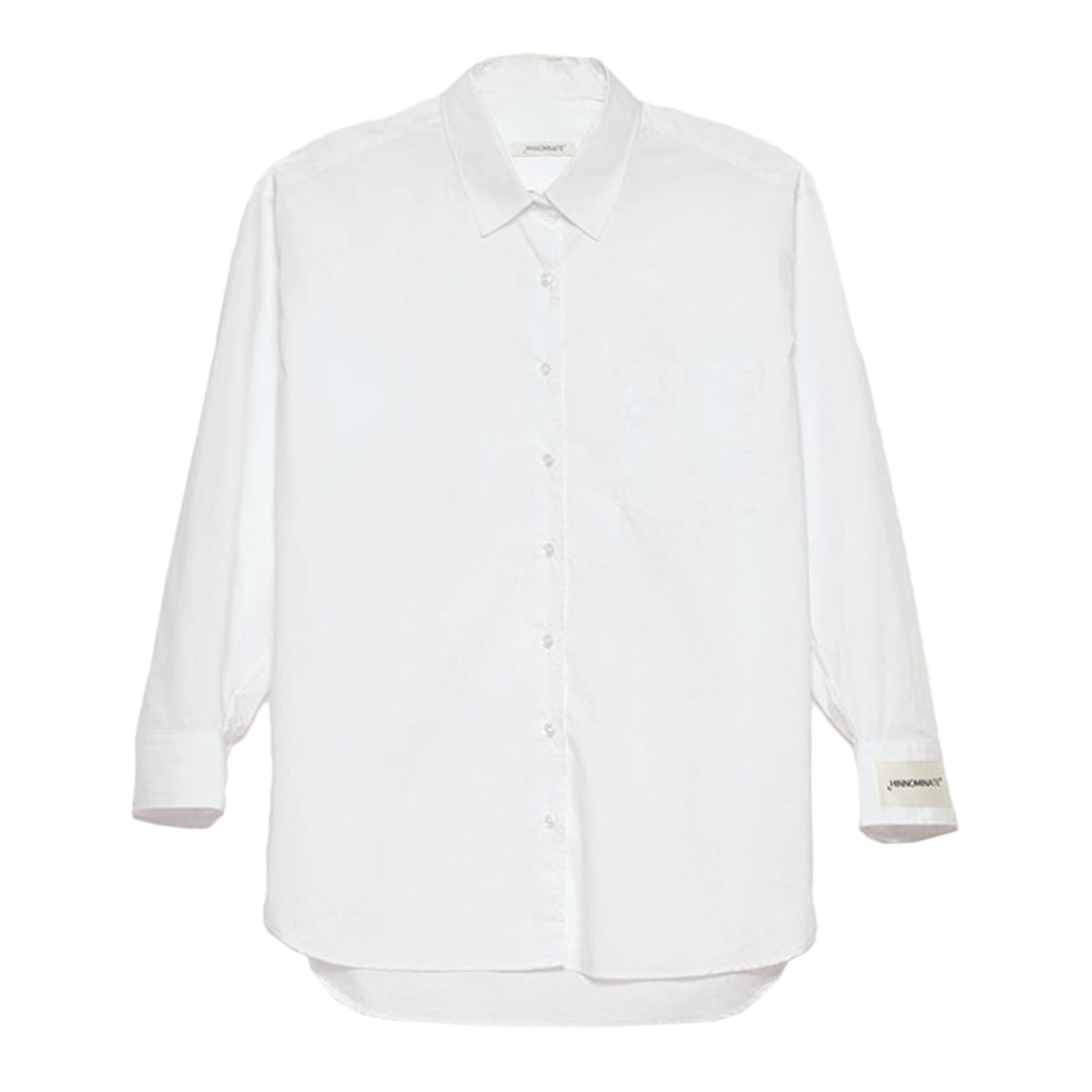 HINNOMINATE Camicia In Cotone Over Donna Bianco HNW780 BIANCO 